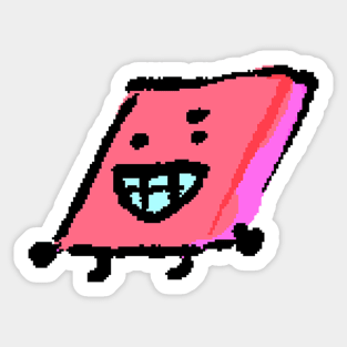 BFB Eraser Sticker